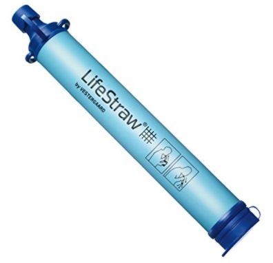 LifeStraw Personal Water Filter for Hiking, Camping, Travel, and Emergency